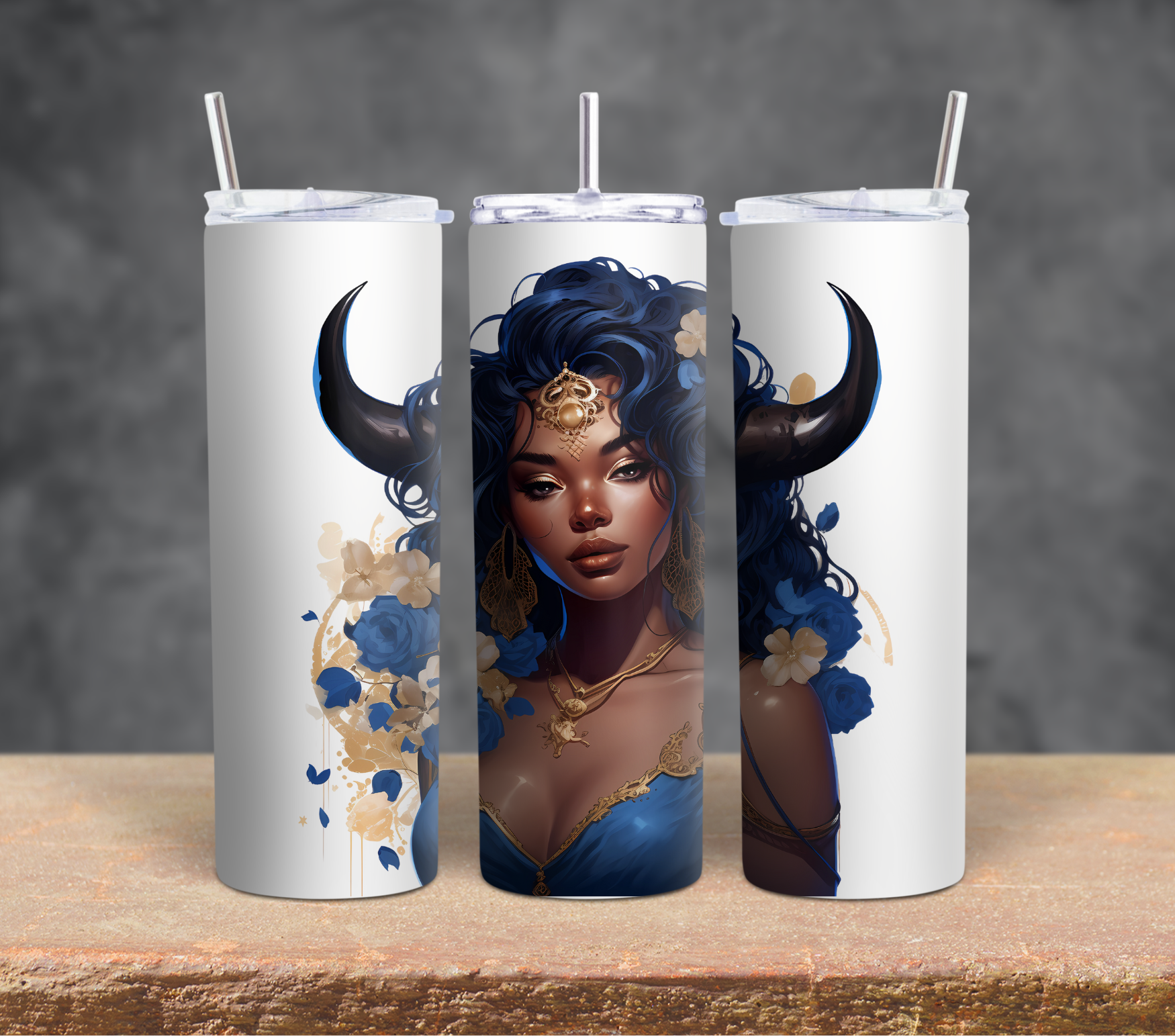 Melanin Inspired Zodiac Tumblers